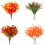 2pcs Low Maintenance Plastic Faux Plant Realistic-C 2 7