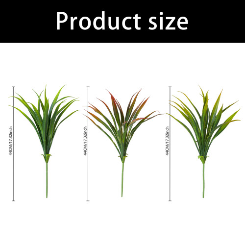 2pcs Low Maintenance Plastic Faux Plant Realistic-C 2 2