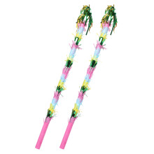 2Stk Multicolor Pinata Schlagstock Aus PVC Für Kinder Party Spielzeug