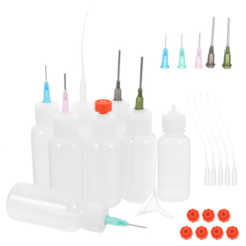Mini Trichter Mit Nadel Applikator Flasche 3 Sets 1