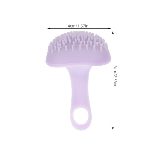 Tampon Beauté Silicone Violet Usage 1