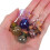 12Stk Glasfläschchen Mit Für Bastelarbeiten Und Geschenke 4