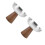 2Stk Dessertschalen 150Ml Mit Holzfuß Für Pudding 7