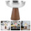 2Stk Dessertschalen 150Ml Mit Holzfuß Für Pudding 11