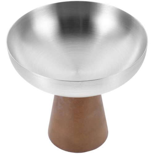 2Stk Dessertschalen 150Ml Mit Holzfuß Für Pudding 2