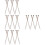 24 Stuks Glitter Haarverlengingen Inklip Kit 9