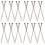 24 Stuks Glitter Haarverlengingen Inklip Kit 7