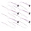 6St Tinsel Haar Extensions Kit Clip In Glitter Sprookjeshaar 10