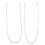 2 Legering Hartvormige Brilketting Goudkleurig 3