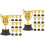 20 Mini Trophäe Kunststoff Belohnung Für Kinder 6