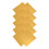10Stk Goldenes Papier Kuchen Serviertablett Für 9