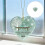 Heart Shaped Yard Ornament Christmas Tree Accessories Decoration 2