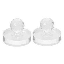2 Stuks Rond Oogschaduwplaat Wangekleur Persstempel Gedrukte Poederstamper