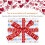 Polyester Geschenklint Met Hartpatroon Voor Feestdecoratie 10