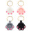 4Pcs Durable Silicone Anti-Loss Protective Case for Cat Pad 2