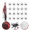 2 Sets Halloween Hängender Geist Anhänger Für Spukhaus 11