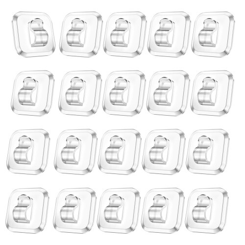 Easy Install Clear Clip For Christmas Decorations Discreet-20