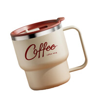 Vacuum Nonrust Steel Travels Mugs Temperature Control Hot-Khaki