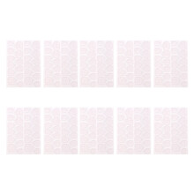 40 Blatt Transparente Jelly Klebestreifen Rosa Aufkleber