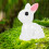 50 Mini Konijntjes Beeldjes Standbeeld Decor 6