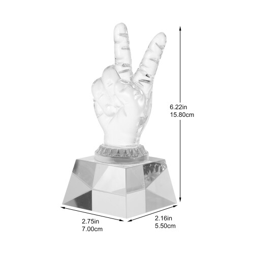 Decoratieve Kristallen Transparante Prijs Accessoire 1