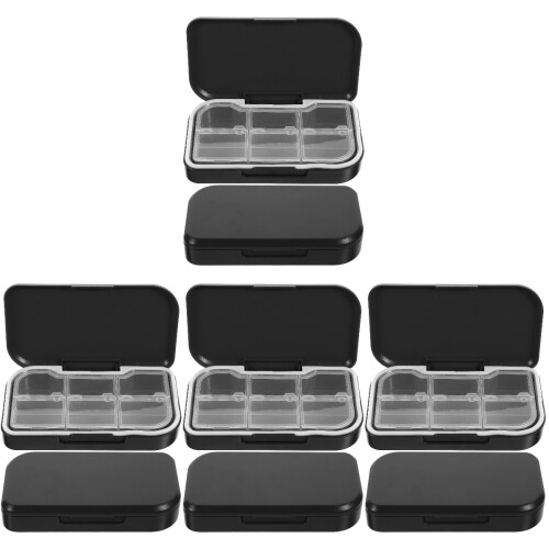 8 Pillendose Mit 6 Fächern Für Unterwegs 1