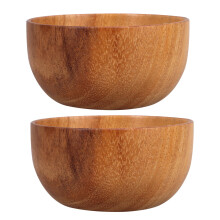 6 Naturholz Servierplatte 13x6 cm Für Snacks