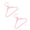 2Stk Pearl Kleiderbügel Für Haustiere Pink 7