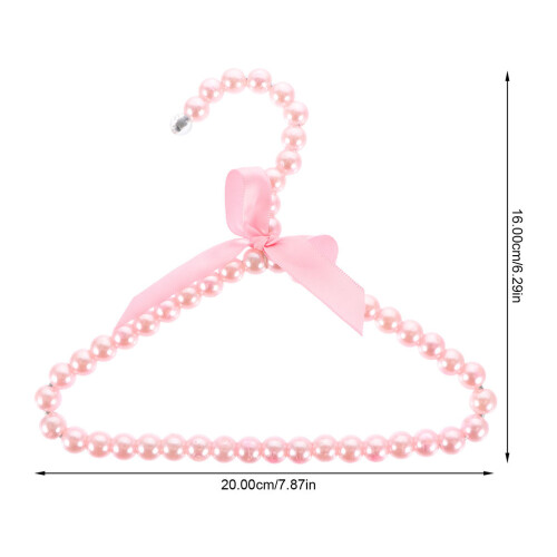 2Stk Pearl Kleiderbügel Für Haustiere Pink 1