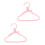2Stk Pearl Kleiderbügel Für Haustiere Pink 5
