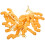 5St Multifunctionele Gember Decor Hanger Voor Foto Props 8