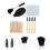 Set Oortelefoonhoesje Borstel Koptelefoon Stof 4