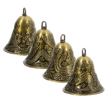 4Stk Jingle Bells Windspiele Vintage Glocken Für Wohn Und Gartendeko