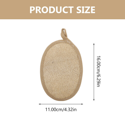 2Stk Duschpeeling Tücher Robust Luffa Badetücher 2