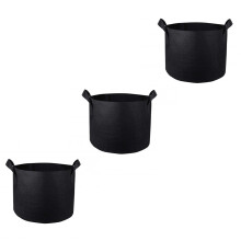 3 . Pflanzsäcke Eimer Anbaubeutel Vlies