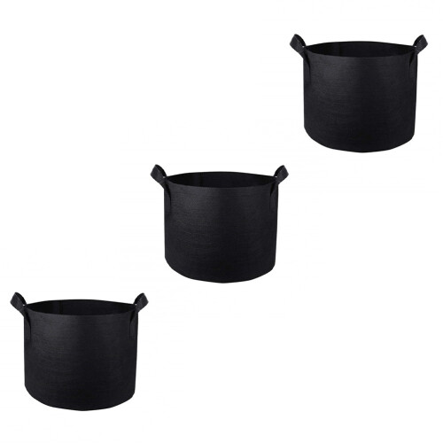 3 . Pflanzsäcke Eimer Anbaubeutel Vlies