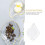 Conch Form Teller Glasplatte Salat Dessert Speisen Tablett 3