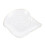 Conch Form Teller Glasplatte Salat Dessert Speisen Tablett 5
