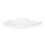 Conch Form Teller Glasplatte Salat Dessert Speisen Tablett 7