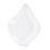 Conch Form Teller Glasplatte Salat Dessert Speisen Tablett 9