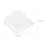 Conch Form Teller Glasplatte Salat Dessert Speisen Tablett 2