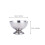 1 Stuks Rvs Salade Cup Voor Fruit, Ijs, Cereal En Pudding 2