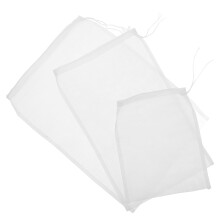 6 Stk. Wiederverwendbare Nylon Nussmilchbeutel Mit Zugband