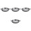 4Stk Topf Doppelgriff Pfanne Multifunktions Kochtopf 5