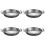 4Stk Topf Doppelgriff Pfanne Multifunktions Kochtopf 7