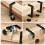 Pince G en aluminium Durable, haute capacité de poids, 3