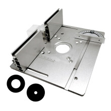 Plaques d'insertion de Table de routeur, fraisage du bois en