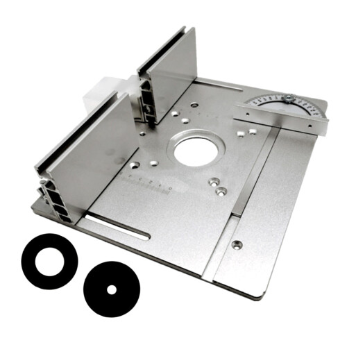 Plaques d'insertion de Table de routeur, fraisage du bois en