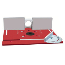 Plaque d'insertion de Table de routeur,-trois pièces rouges