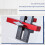 Accessoire d'installation de porte d'armoire, support stable de 5